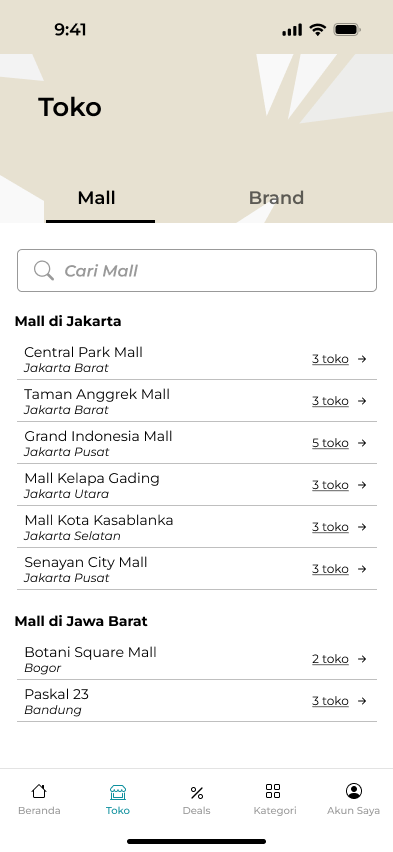 Customer App mobile screen 3