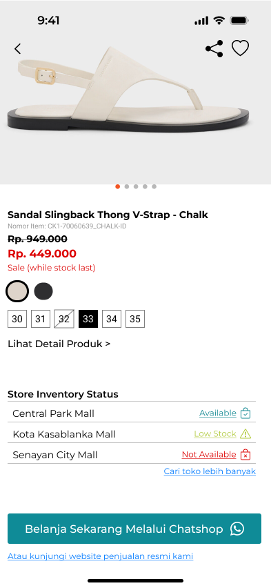 Customer App mobile screen 7