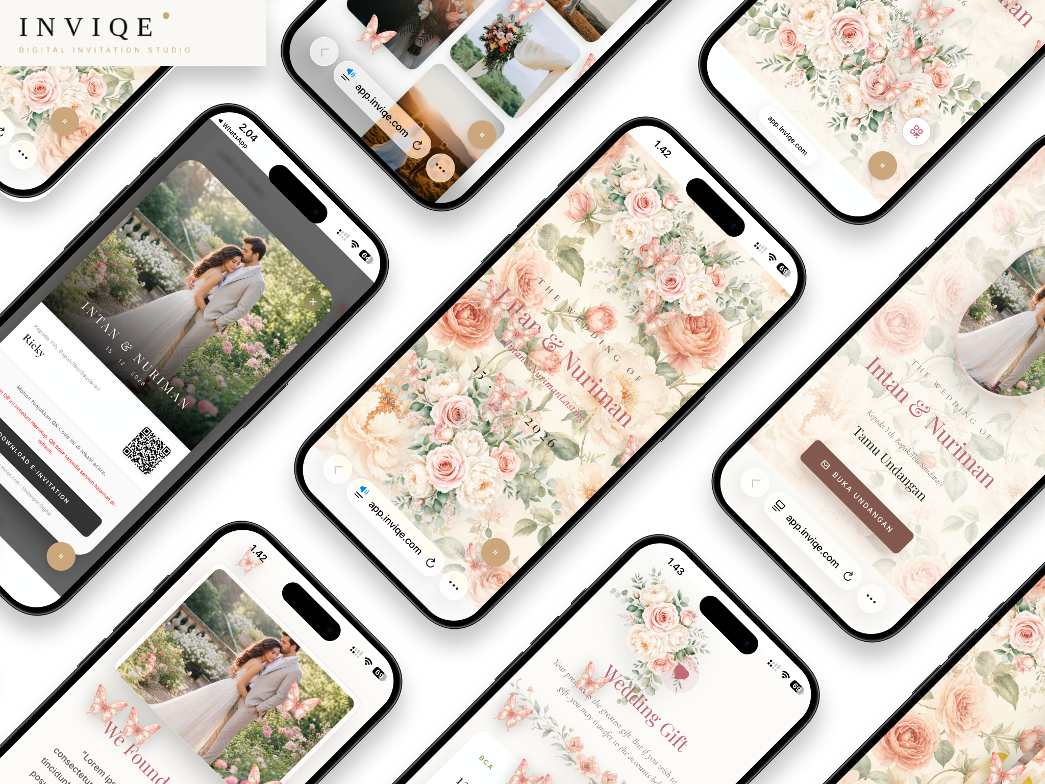 Wedding invitation support screenshot 1